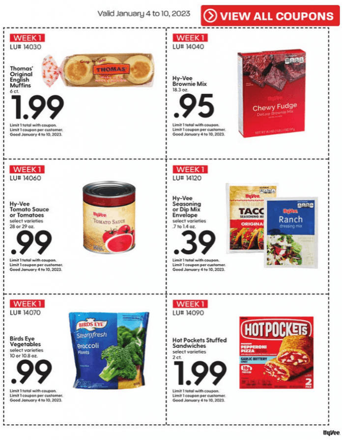 HyVee Mega Coupon Book Jan 01 Jan 31, 2023