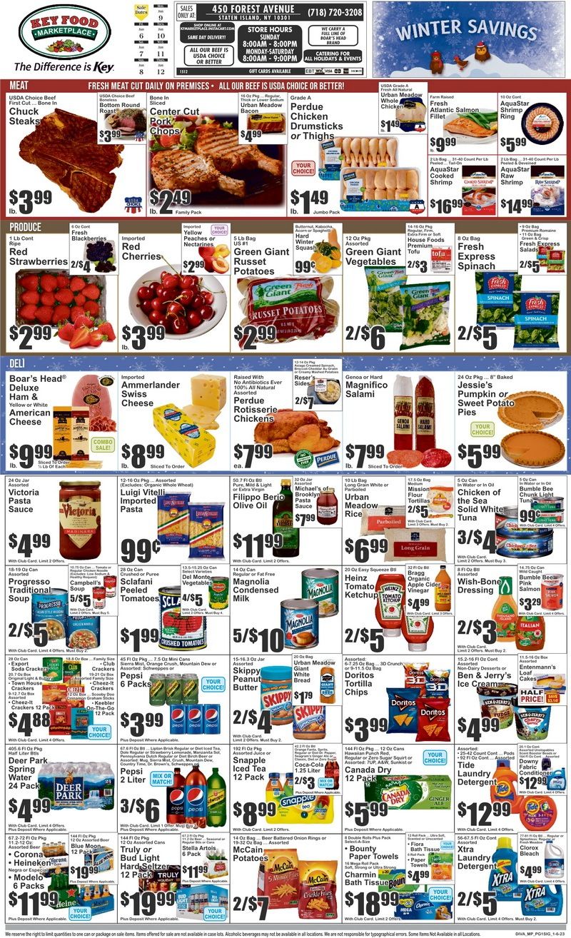 Key Food Weekly Ad Jan 06 – Jan 12, 2023