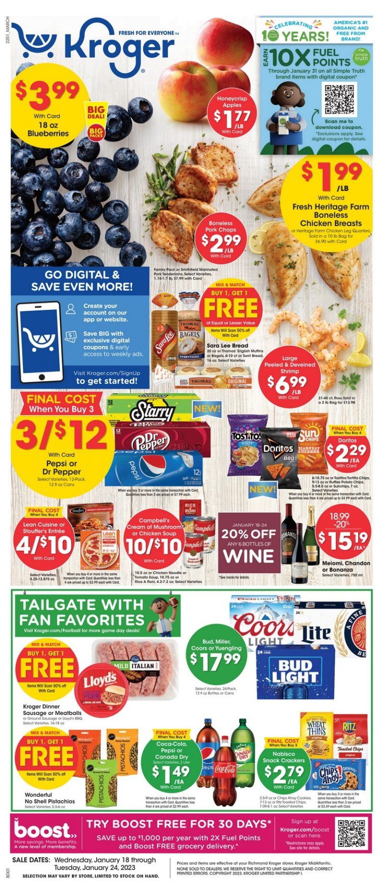 Kroger Weekly Ad Jan 18 Jan 24, 2023