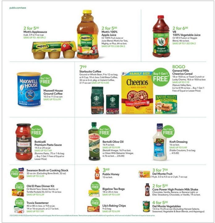 Publix Weekly Ad Jan 02 – Jan 10, 2023