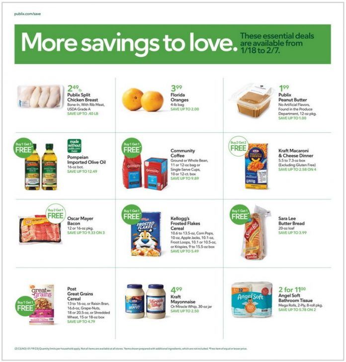 Publix Weekly Ad Jan 18 Jan 24, 2023