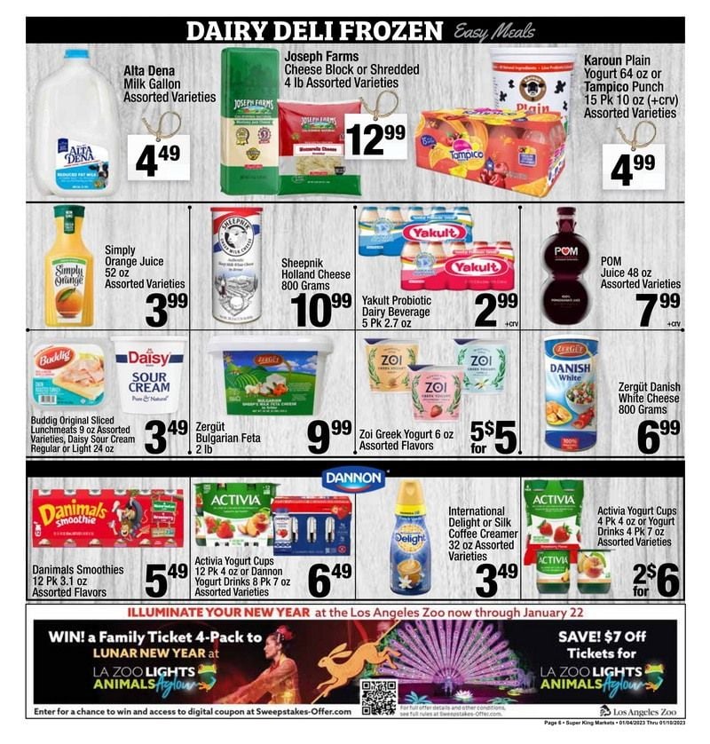 Super King Weekly Ad Jan 04 – Jan 10, 2023