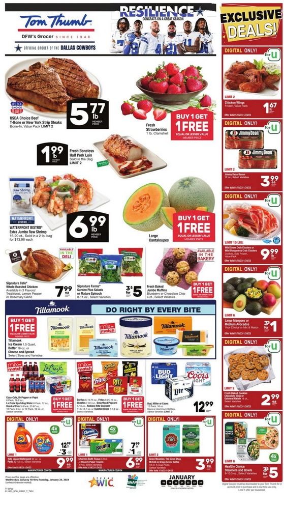 Tom Thumb Weekly Ad Jan 18 – Jan 24, 2023