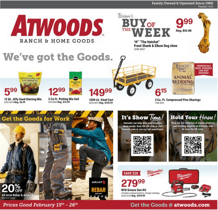 Atwoods Weekly Ad Feb 15 Feb 26, 2023