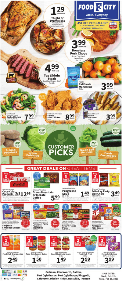 Food City Weekly Ad Feb 22 – Feb 28, 2023