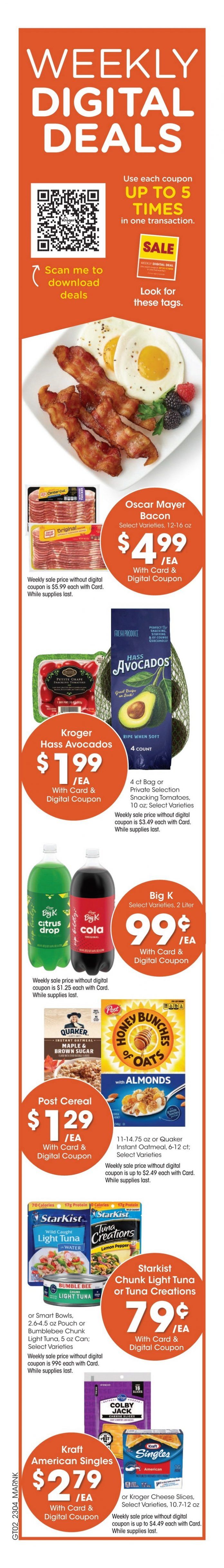 Kroger Weekly Ad Feb 22 Feb 28, 2023 (Easter Promotion Included)