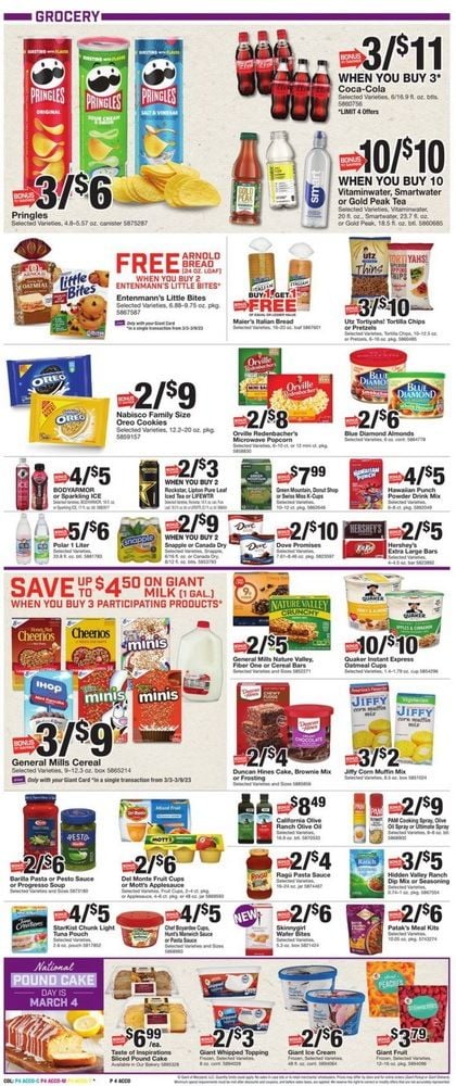 Giant Food Weekly Flyer Mar 03 – Mar 09, 2023