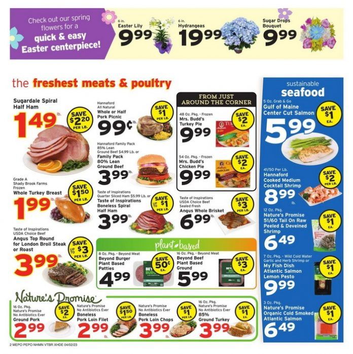 Hannaford Weekly Ad Apr 02 Apr 08, 2023 (Easter Promotion Included)