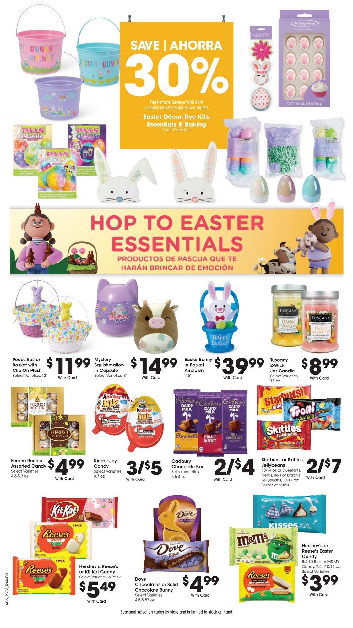 Ralphs Weekly Ad Mar 08 Mar 14, 2023 (Easter Promotion Included)