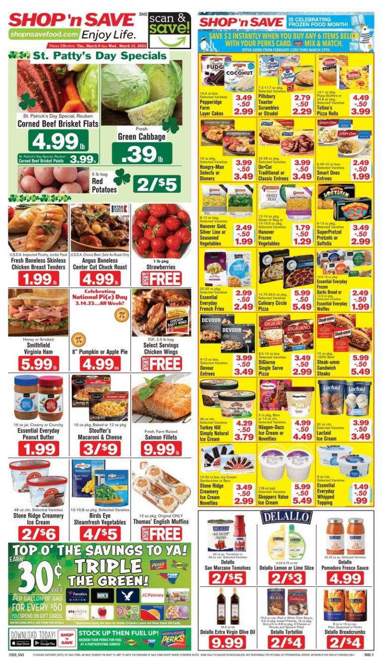 SHOP 'n SAVE Weekly Ad Mar 09 Mar 15, 2023