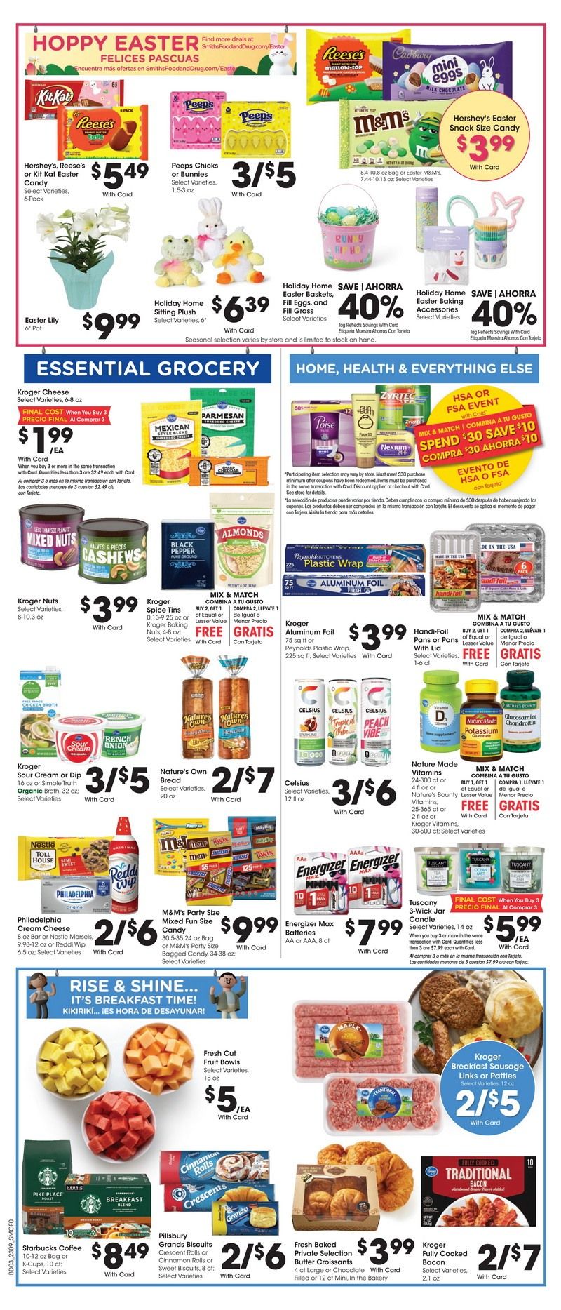 Smith's Food and Drug Weekly Ad Mar 29 – Apr 04, 2023 (Easter Promotion ...