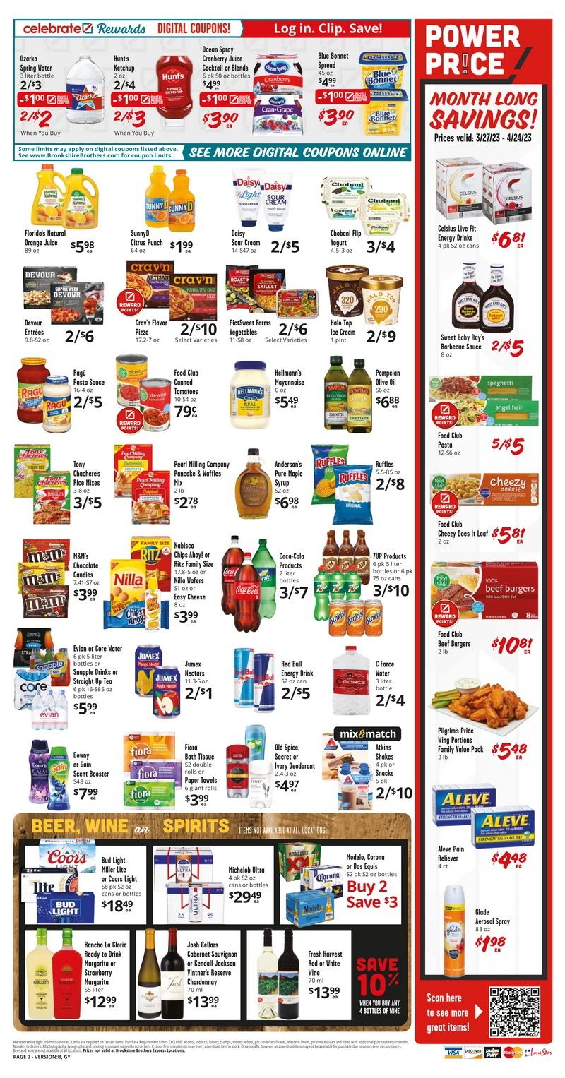 Brookshire Brothers Weekly Ad Apr 19 – Apr 25, 2023