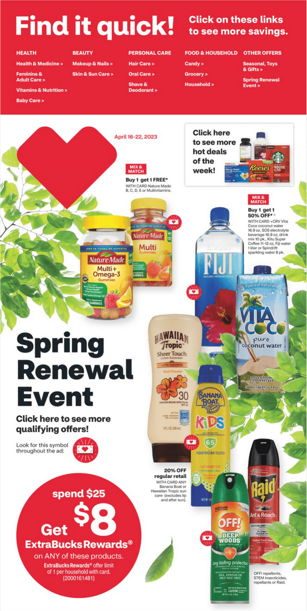 CVS Weekly Ad Apr 16 Apr 22, 2023