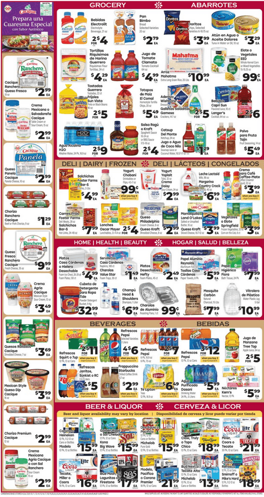 Cardenas Weekly Ad Apr 05 – Apr 11, 2023 (Easter Promotion Included)