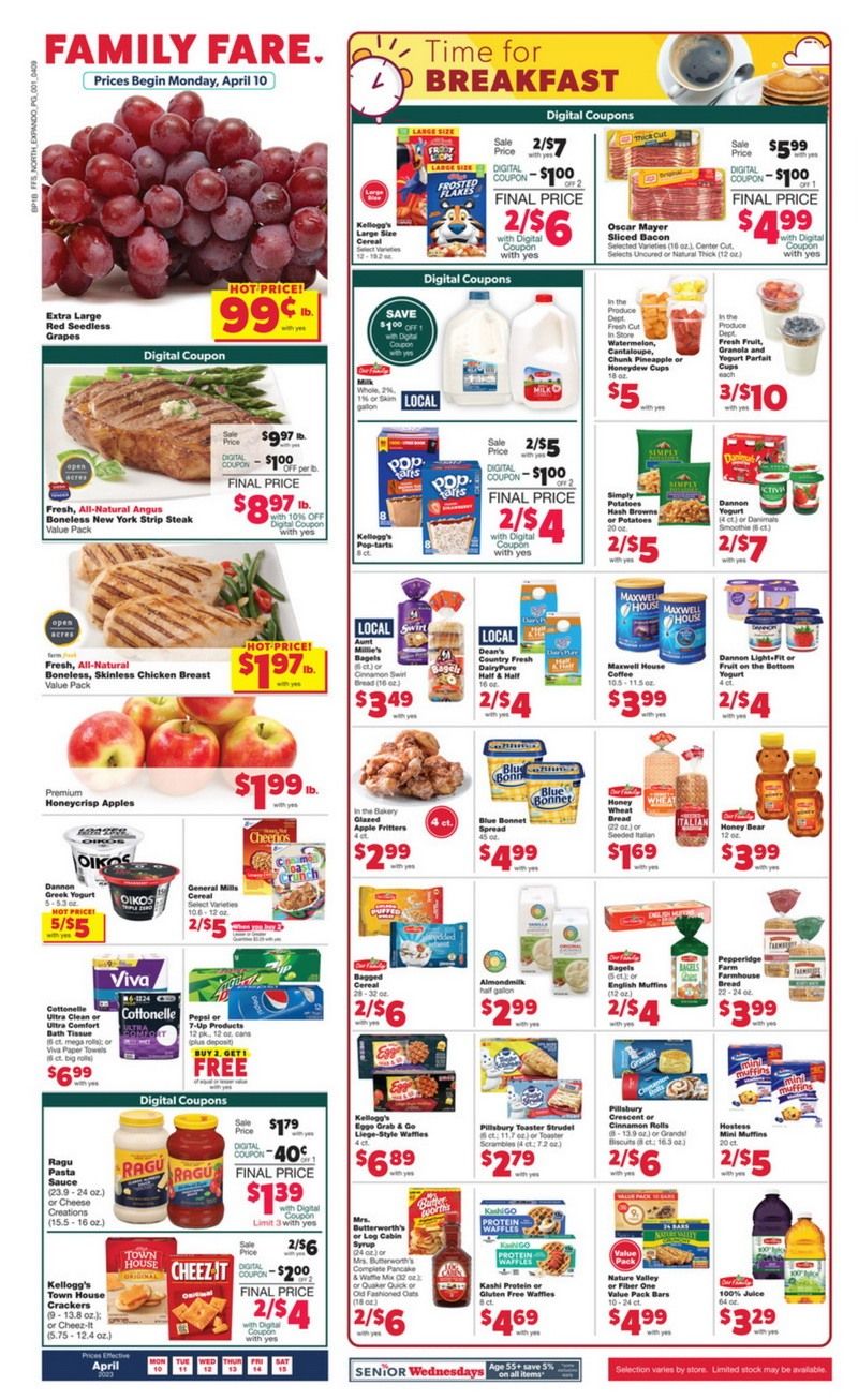 Family Fare Weekly Ad Apr 10 – Apr 15, 2023