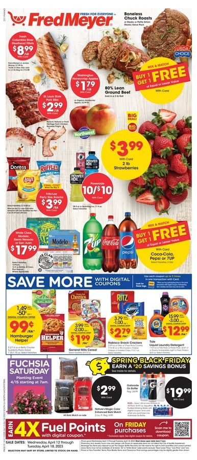 Fred Meyer Weekly Ad Apr 12 – Apr 18, 2023