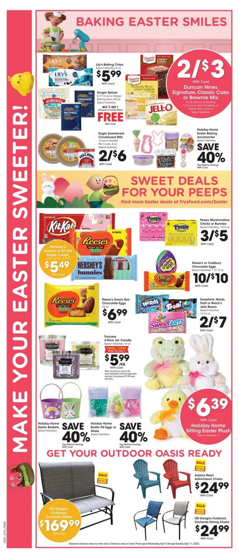 Fry's Food Weekly Ad Apr 05 Apr 11, 2023 (Easter Promotion Included)