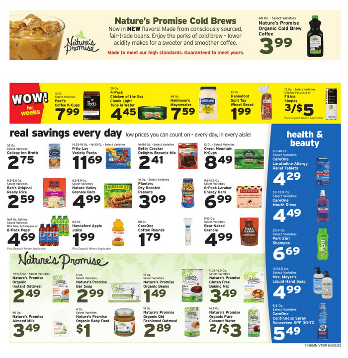 Hannaford Weekly Ad Apr 23 – Apr 29, 2023