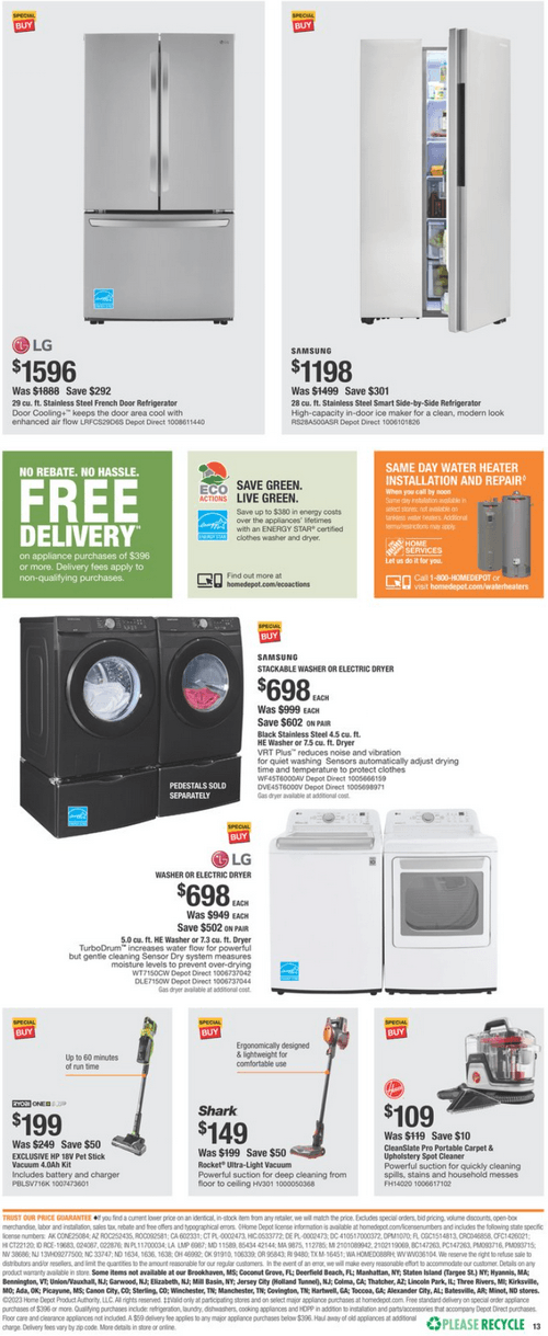 Home Depot Spring Black Friday Ad Apr 13 Apr 23, 2023