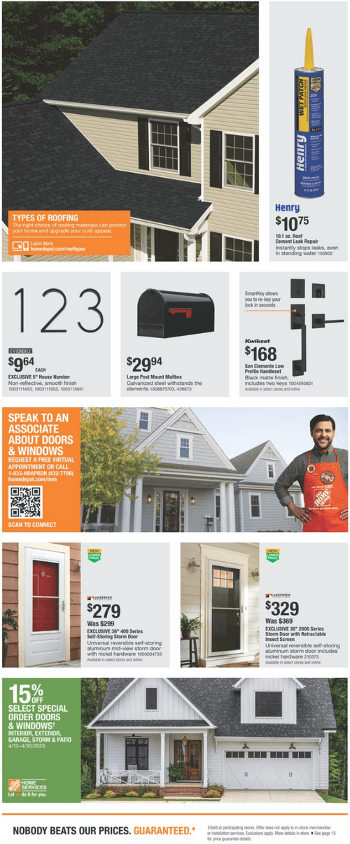 Home Depot Spring Black Friday Ad Apr 13 Apr 23, 2023