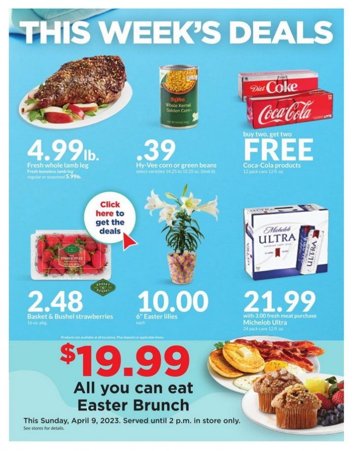 HyVee Weekly Ad Apr 05 Apr 11, 2023 (Easter Promotion Included)