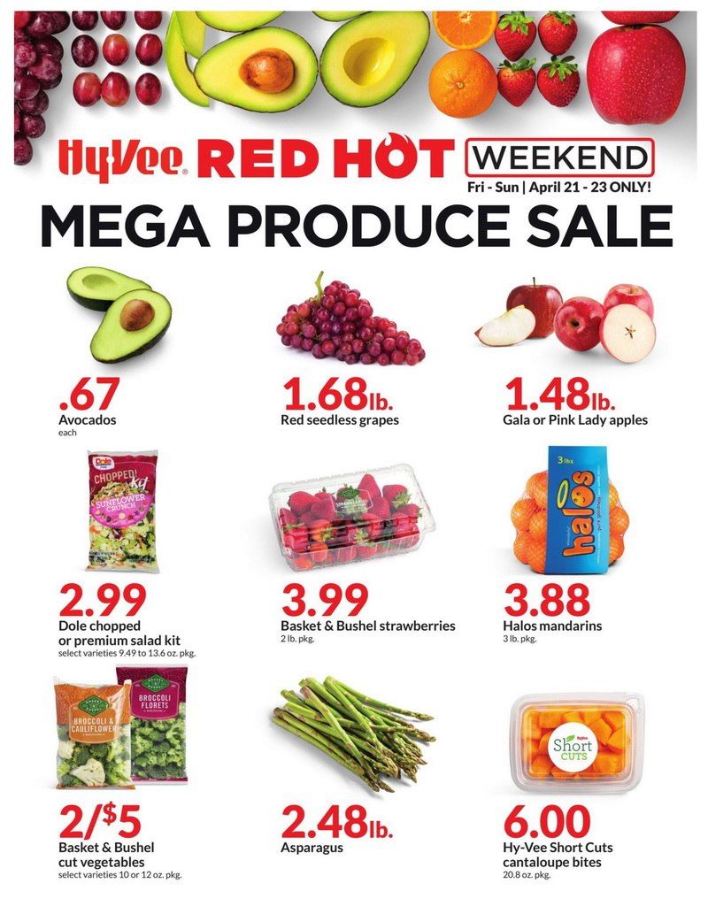 HyVee Weekend Ad Apr 21 Apr 23, 2023