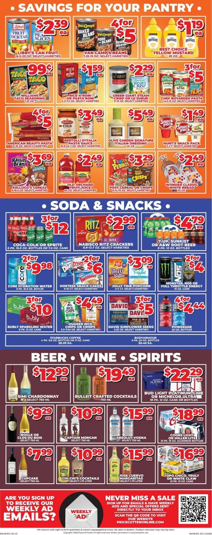 Price Cutter Weekly Ad Apr 19 Apr 25, 2023