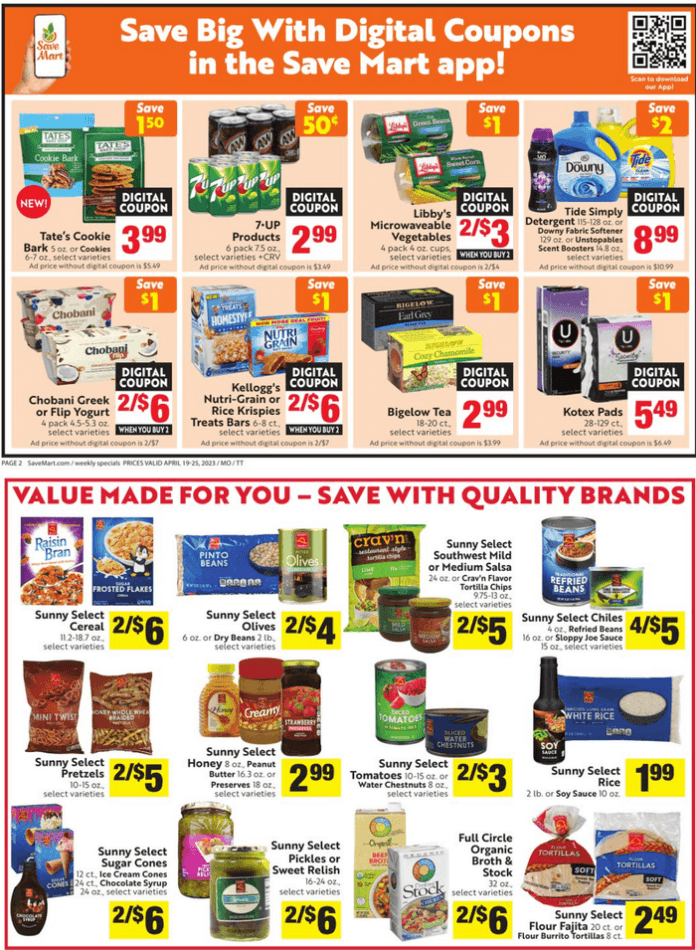 Save Mart Supermarkets Weekly Ad Apr 19 Apr 25 2023