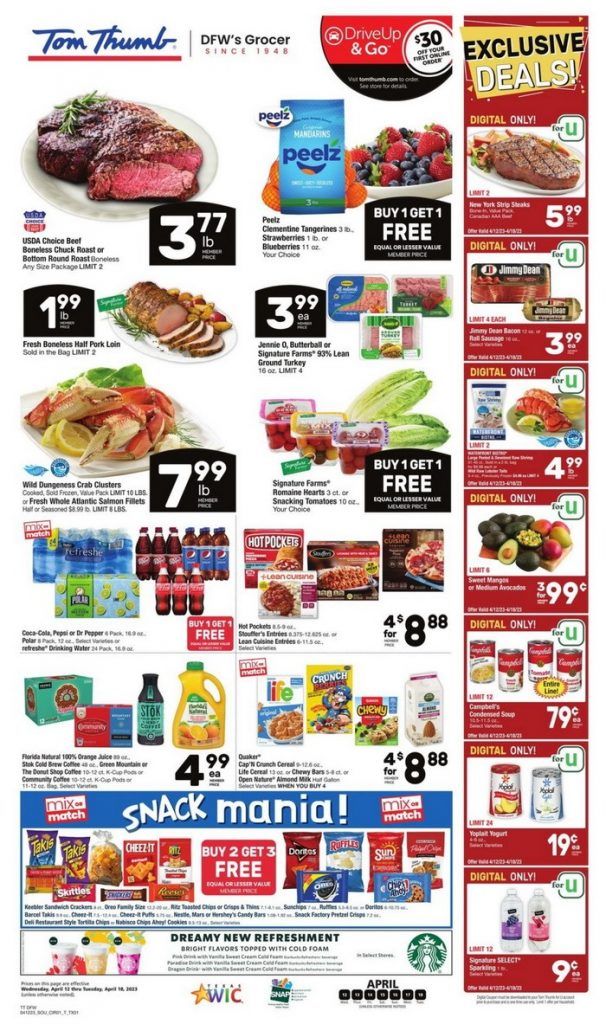 Tom Thumb Weekly Ad Apr 12 – Apr 18, 2023