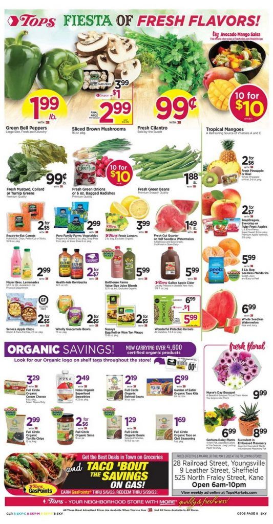 Tops Weekly Ad Apr 30 – May 06, 2023