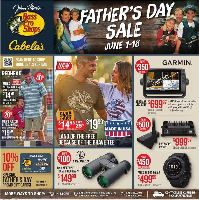 Bass pro shop father's day sale sale