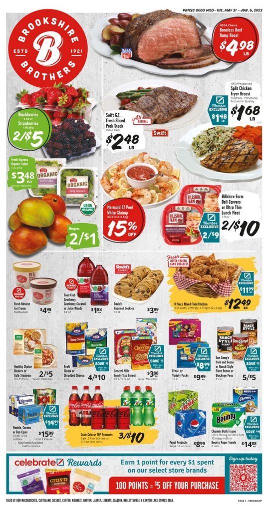 Brookshire Brothers Weekly Ad May 31 – June 06, 2023