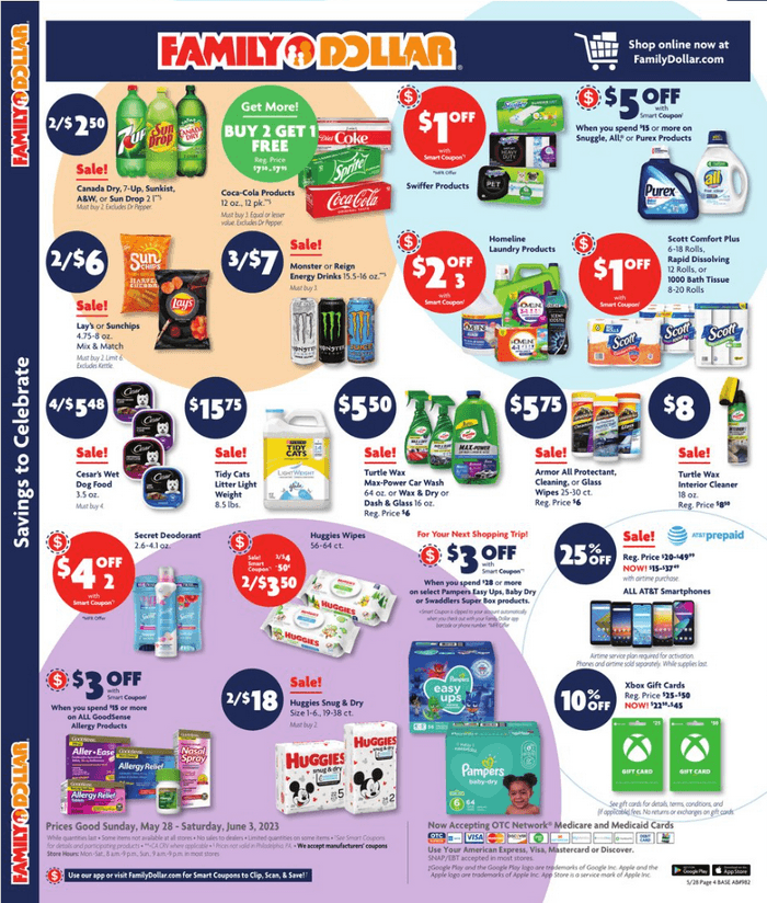 Family Dollar Weekly Ad May 28 Jun 03, 2023