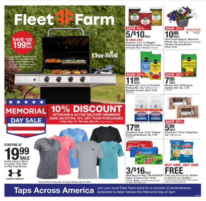 Fleet Farm Weekly Ad May 19 May 29, 2023