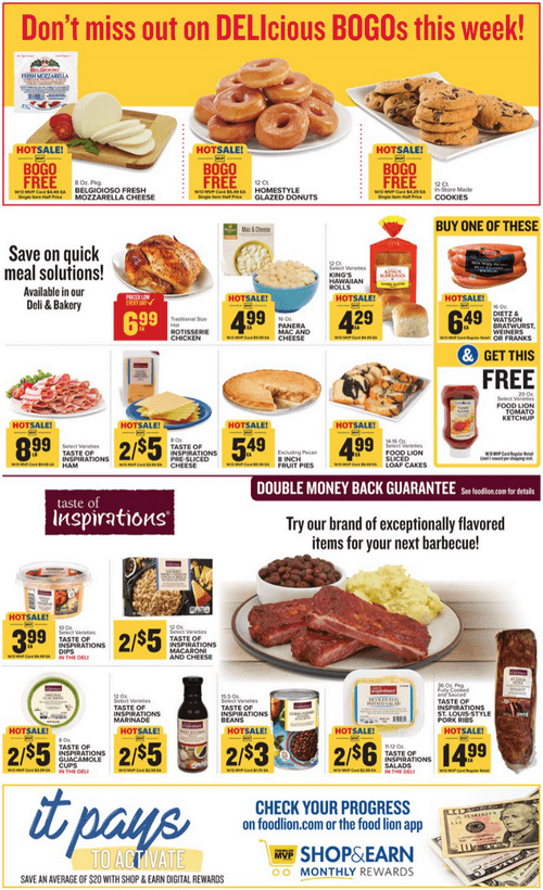 Food Lion Weekly Ad May 24 May 30, 2023 (Memorial Day Promotion Included)