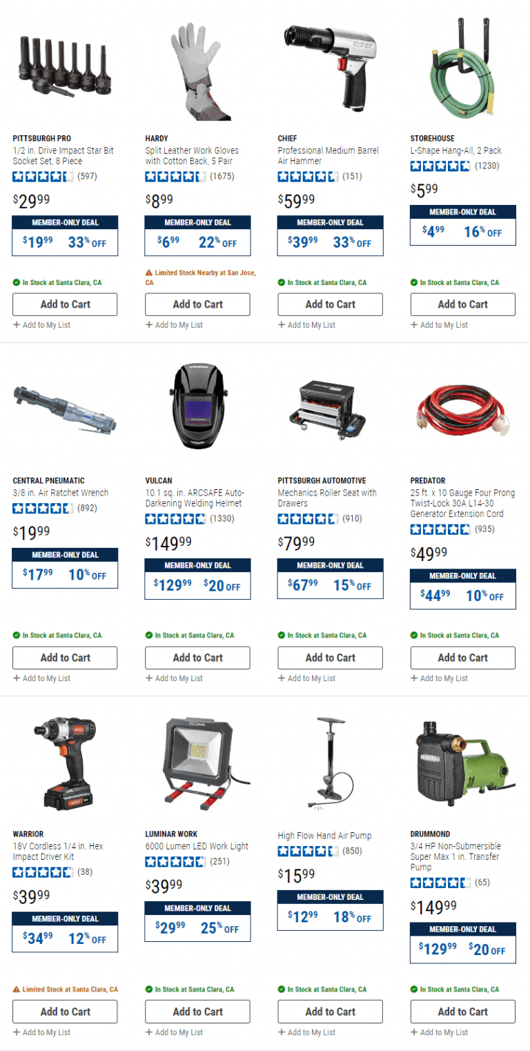 Harbor Freight Memorial Day Sale May 25 May 29, 2023