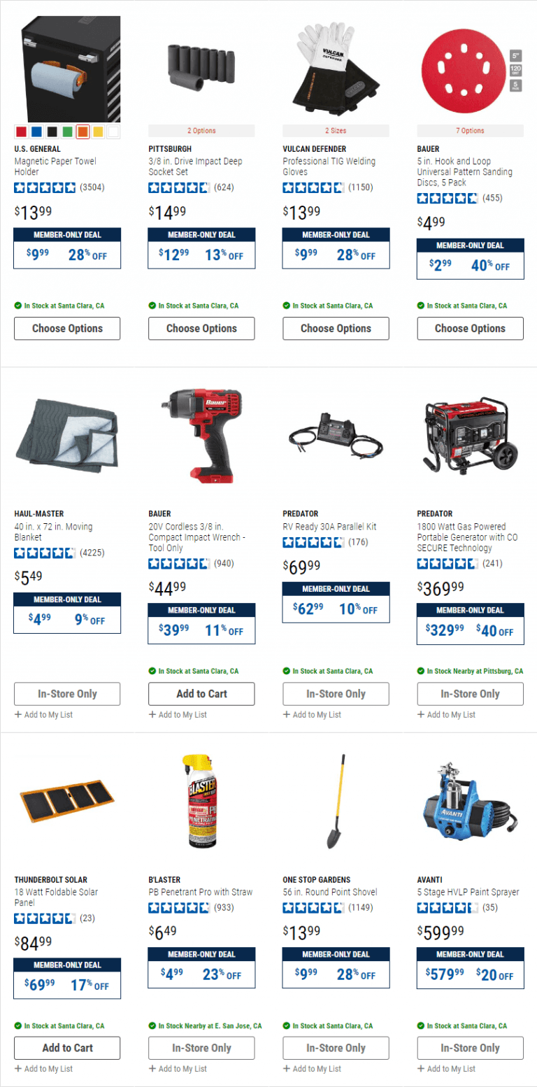 Harbor Freight Memorial Day Sale May 25 May 29, 2023