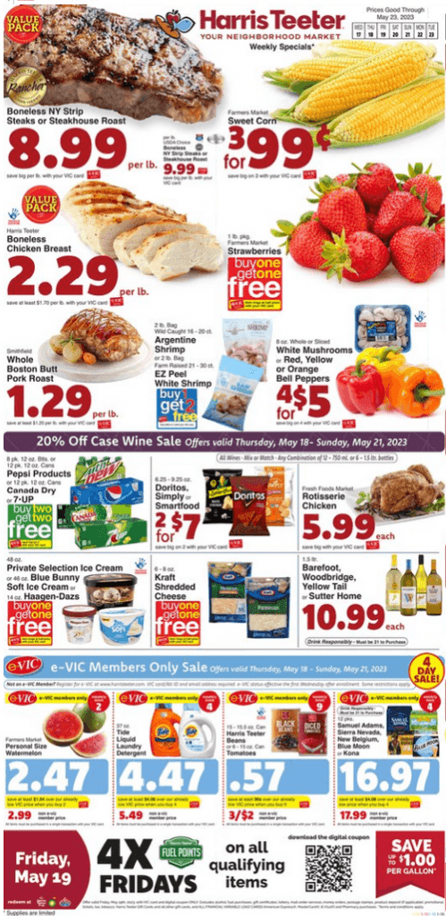 Harris Teeter Weekly Ad May 17 – May 23, 2023