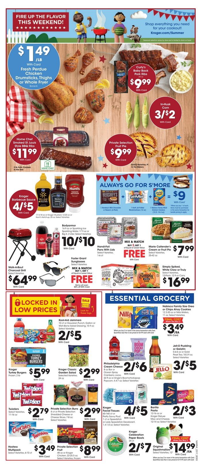 Kroger Weekly Ad May 24 May 30, 2023 (Memorial Day Promotion Included)