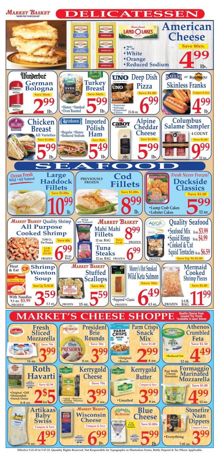 Market Basket Weekly Flyer May 21 – May 27, 2023