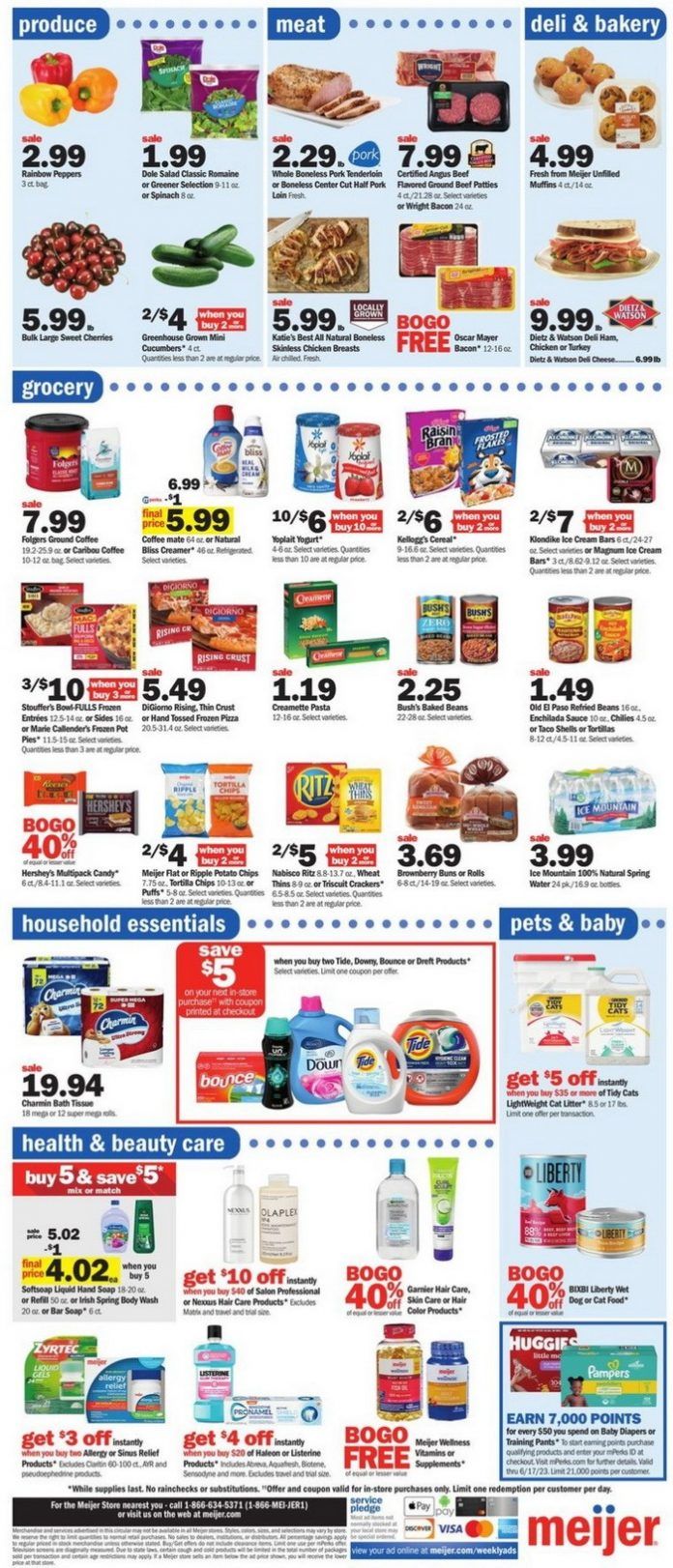 Meijer Weekly Ad May 21 May 27, 2023 (Memorial Day Promotion Included)