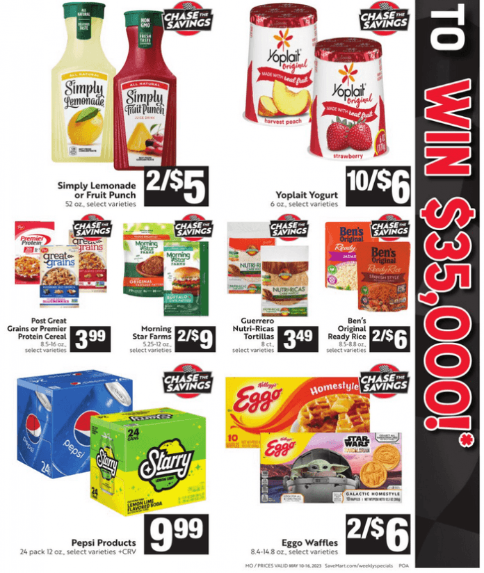 Save Mart Supermarkets Weekly Ad May 10 – May 16, 2023