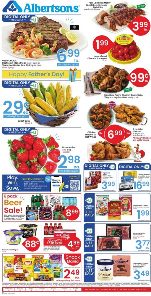 Albertsons Weekly Ad Jun 14 Jun 20, 2023