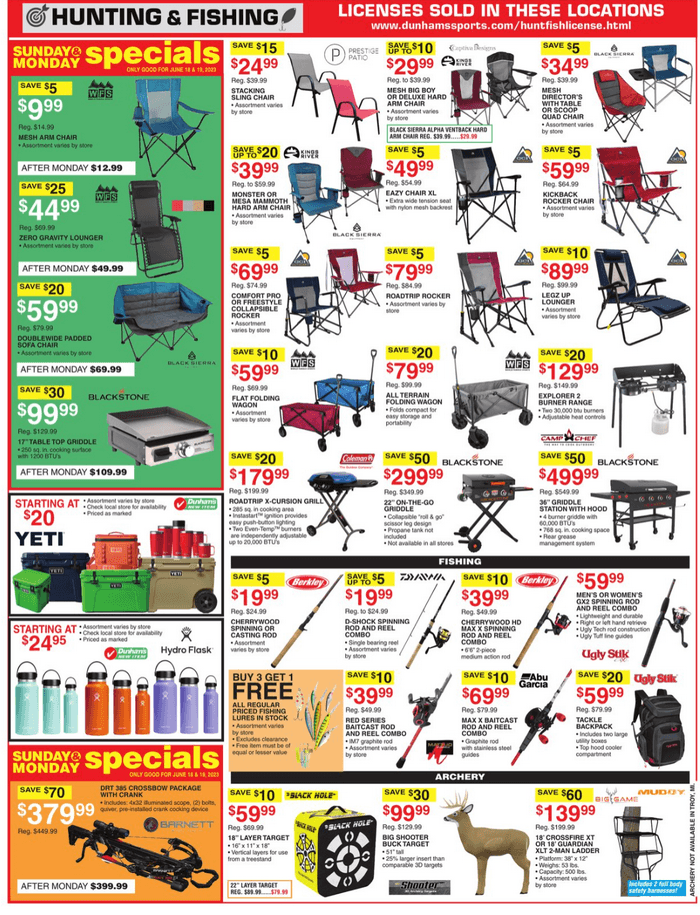 Dunham's Sports Weekly Sale Jun 17 – Jun 22, 2023