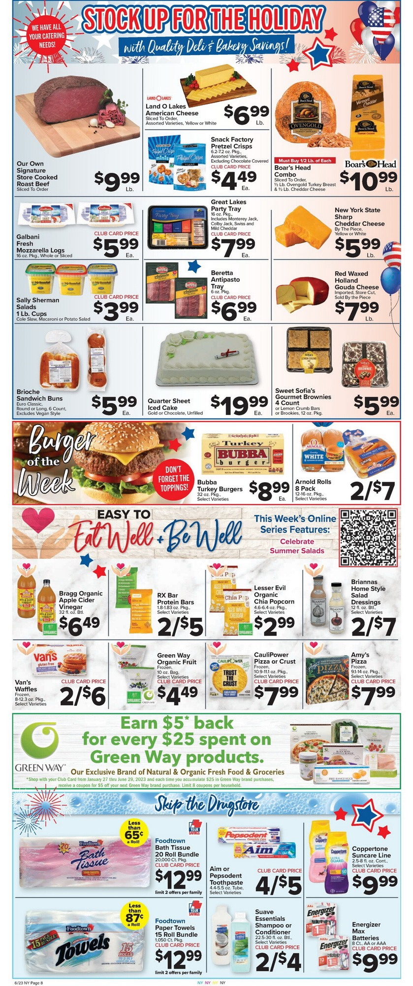 Foodtown Weekly Ad June 23 – June 29, 2023