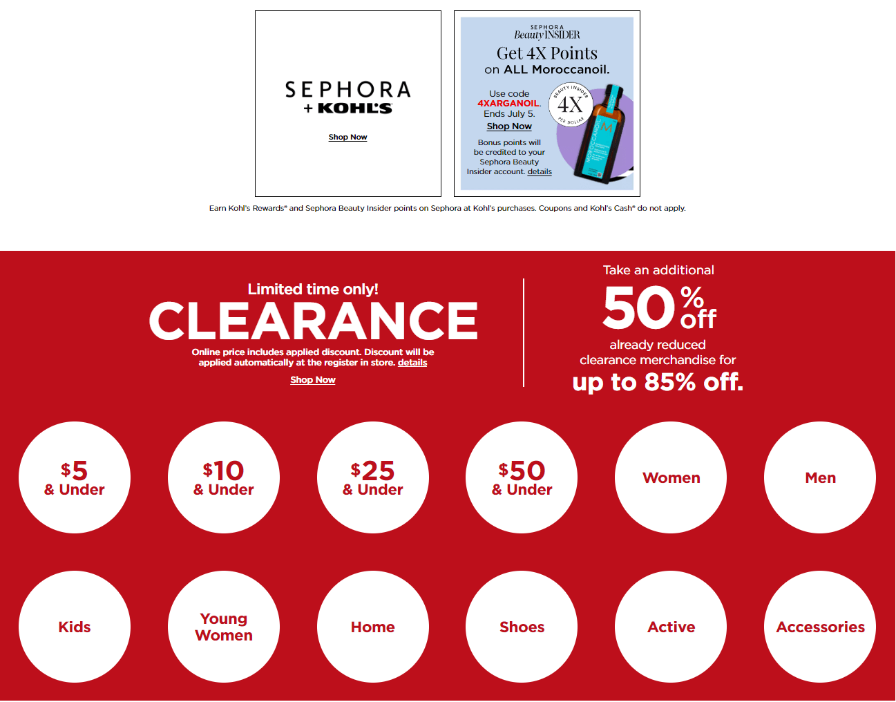 Kohl's Coupon Ad Until July 05, 2023