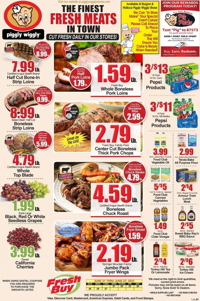 Piggly Wiggly Weekly Ad Jun 21 – Jun 27, 2023