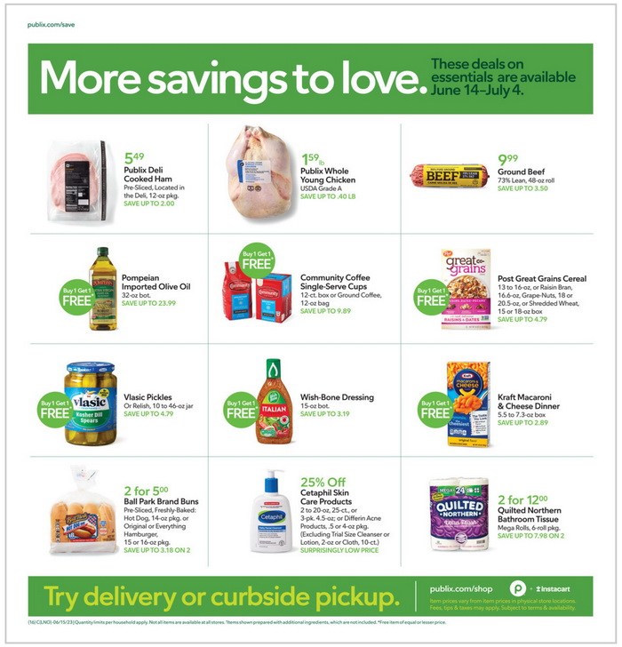 Publix Weekly Ad Jun 14 – Jun 20, 2023 (Father's Day Promotion Included)