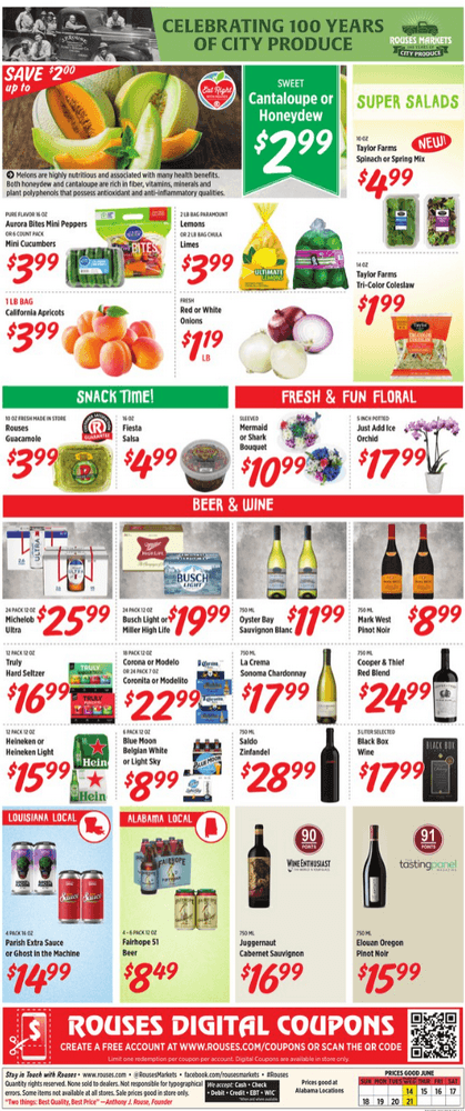 Rouses Weekly Ad Jun 14 – Jun 21, 2023