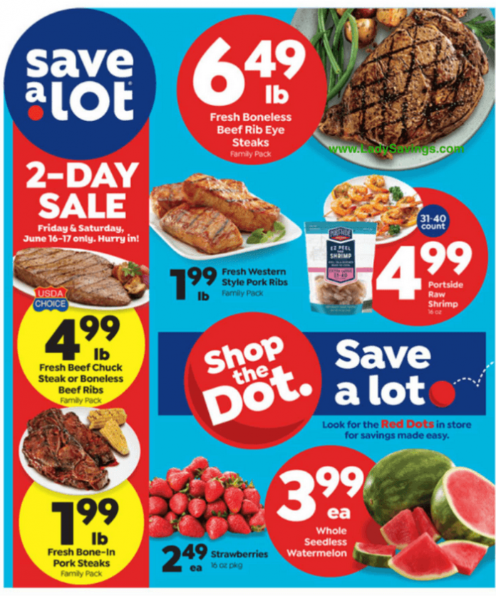 Save A Lot Weekly Ad Jun 14 – Jun 20, 2023